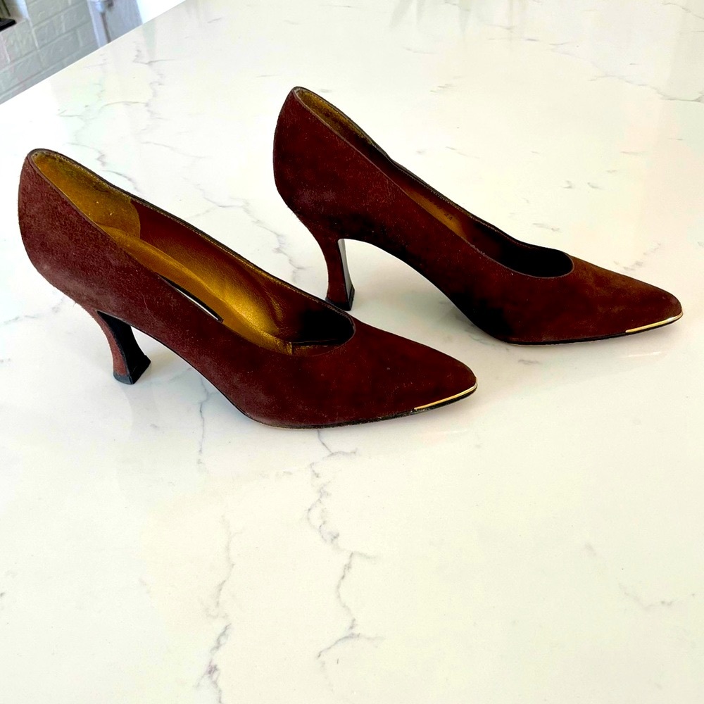 Stuart Weitzman Suede Pumps